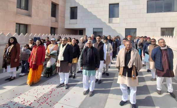 संघ के सह सरकार्यवाह अरुण कुमार ने जयपुर में फहराया राष्ट्रीय ध्वज