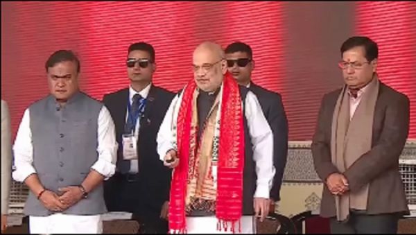 केंद्रीय गृह मंत्री अमित शाह ने डिब्रूगढ़ में किया विभिन्न विकास परियोजनाओं का उद्घाटन-शिलान्यास