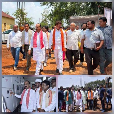 उप मुख्यमंत्री श्री साव ने जगदलपुर में विकास कार्यों का किया निरीक्षण, दिए निर्देश