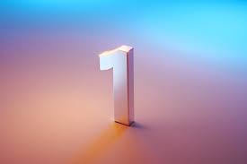 1 की खोज किसने की 