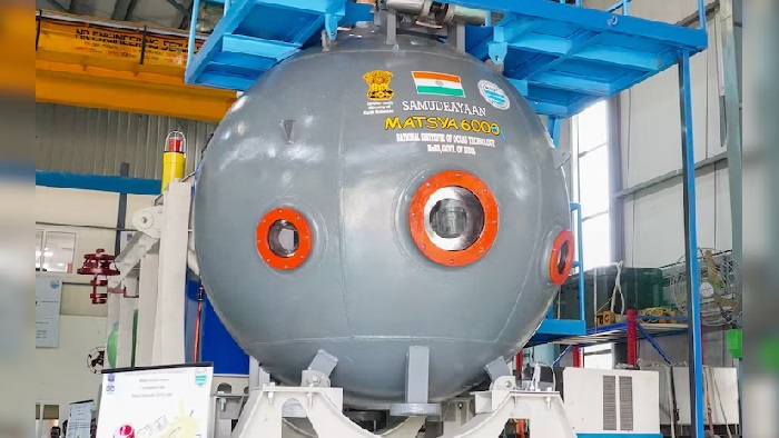 पनडुब्बी मत्स्य-6000 ने वेट टेस्ट पास किया, 2025 के अंत तक 500 मीटर का ट्रायल होगा 