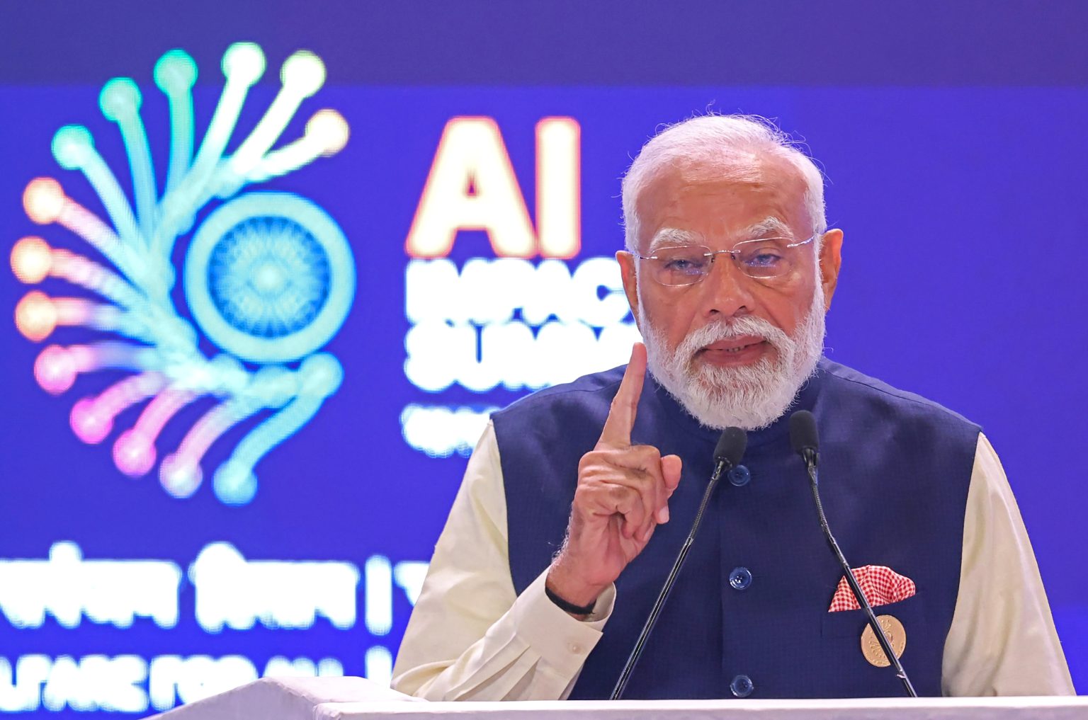 एआई पर भारत का दृष्टिकोण मानव-केंद्रित और समावेशी: पीएम मोदी