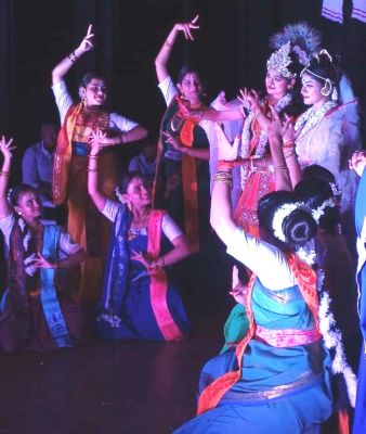 वास्तविक अनुभूति करा गयी &ldquo;कृष्णामृत&ldquo; नृत्य नाटिका