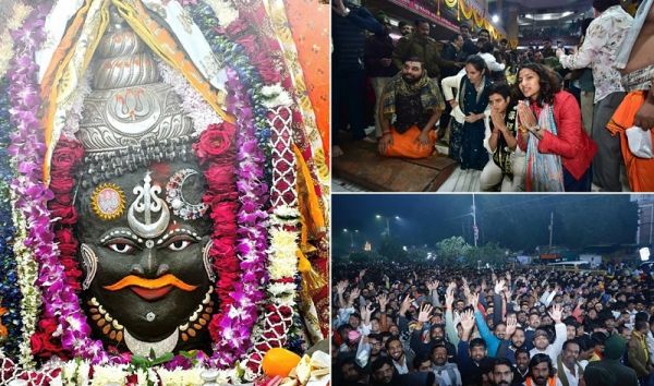 मप्र में नए साल के पहले दिन मंदिरों में श्रद्धालुओं की भारी भीड़, महाकाल के दरबार में उमड़ा आस्था का सैलाब